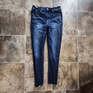 American Eagle Outfitters Dark Blue Skinny Jeans